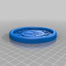 fc coulé pauli Coaster 3d print model - Mito3D