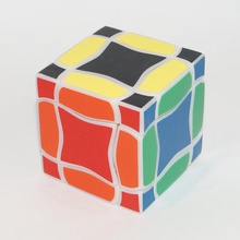 fdm centro de la onda cubo juego puzzle retorcidos puzles rubiks cube 3d print model - Mito3D