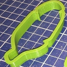 feather cookie cutter leaf cookiecutter fondant 3d print model - Mito3D