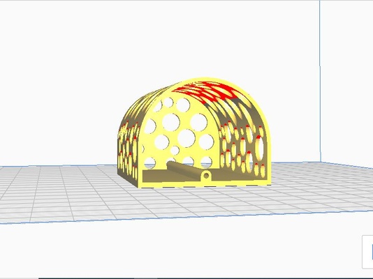 nourrir panier pêche mangeoire feeder appât 3d print model - Mito3D