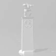 fédéré soleil monument 3d print model - Mito3D