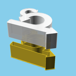 feedback arrow nestable box v1 thing 3d print model - Mito3D