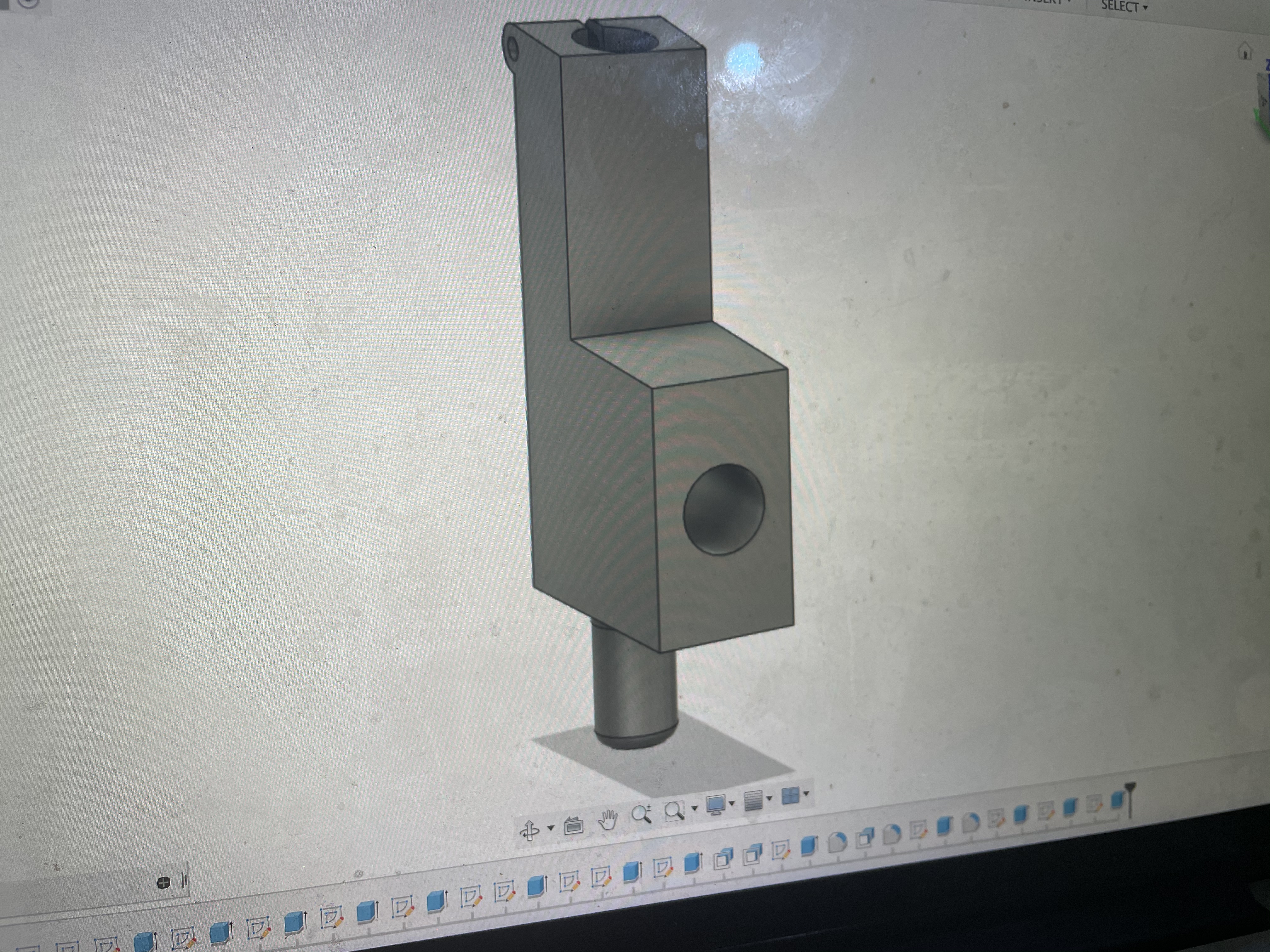 feeder sonsor case motor 3D print model - Mito3D