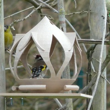 feeder-v2 verschiedene Tier Vogel Krippe Samen mesanges Barsch design bequem Dekoration Garten winter nützlich 3d print model - Mito3D