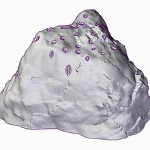 feeding stone drosophila version-1 3d print model - Mito3D
