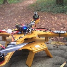 pieds 400mm dji roue feu quadcopter drone jouets_mécaniques 3d print model - Mito3D