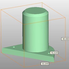 Füße anycubic kossel plus pla tool base angepasst um tpu 3d print model - Mito3D