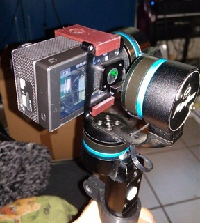 Feiyu gopro3+bacpac snap adaptör kamera video gadget 3d print model - Mito3D