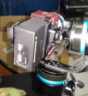 feiyu snap-on gopro3 adapter camera video gadget 3d print model - Mito3D