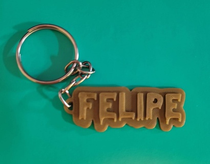 Felipe porte clés souvenirs cl 3d print model - Mito3D