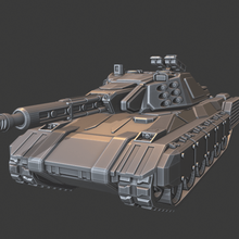 felix heavy tank game combat mecha mech military vehicle fusion&sword 3d print model - Mito3D