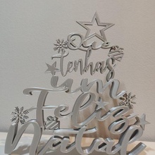 feliz natal Navidad 3d print model - Mito3D
