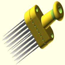 felting tool wide hobby needle openscad tools 3d print model - Mito3D