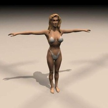 kadın 3d model KADIN 3d print model - Mito3D