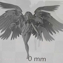 ange du sexe féminin divers l'ange femme corps les ailes la femelle figure 3d print model - Mito3D