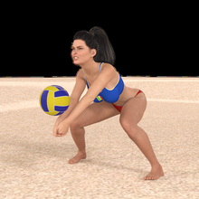 female beach volleyball 1  female beach volleyball sport girl sun ball