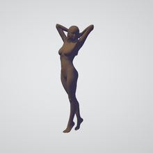 female girl template 3d print model - Mito3D
