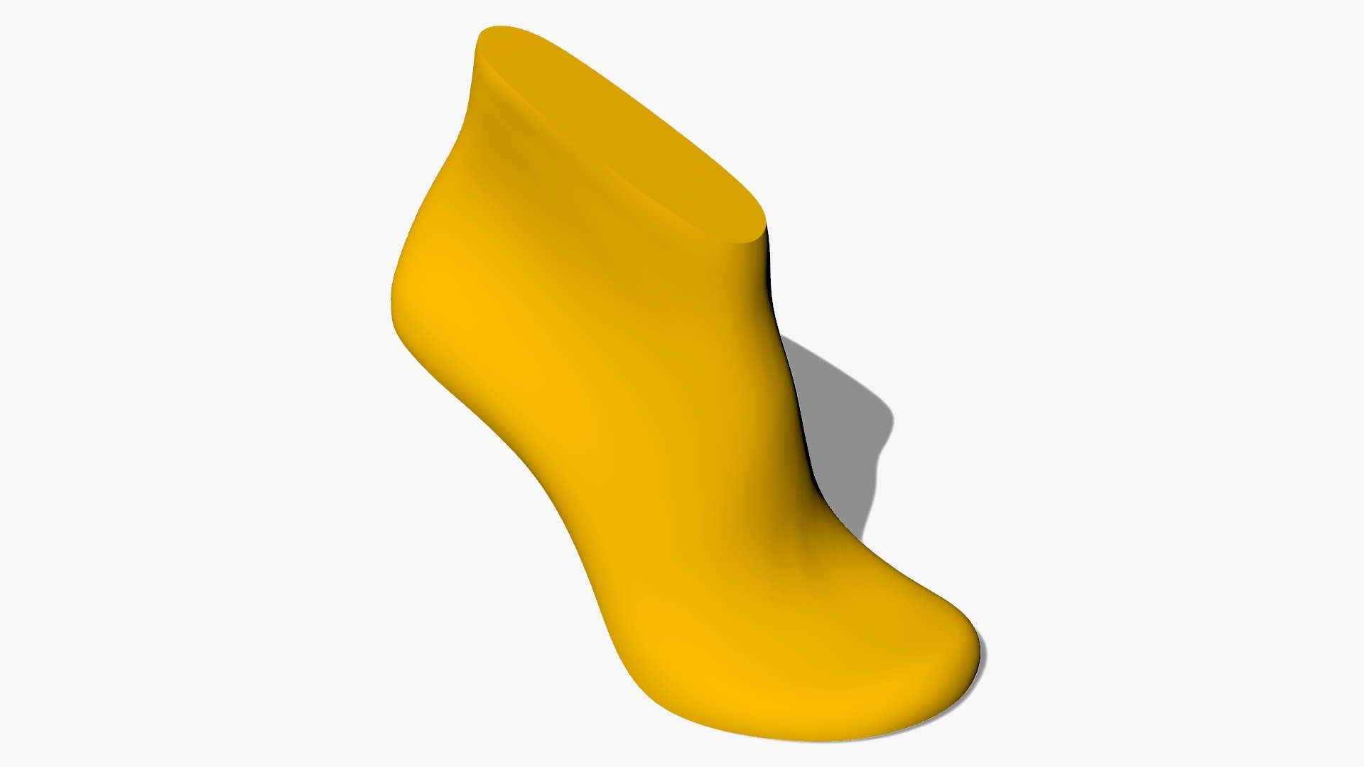 fêmea sapato sapatos calçados 3dshoe 3dfootwear salto moda desenvolvimento superior 3D print model - Mito3D