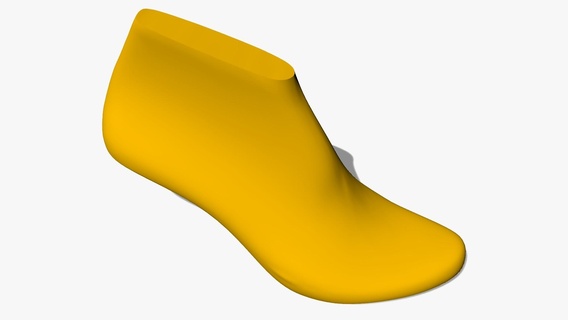femelle chaussure dernier chaussures lacet 3dshoe 3dfootwear talon mode développement 3d print model - Mito3D