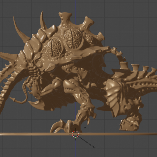 Tyranid from Warhammer - 3D Print Model by JampixStudio