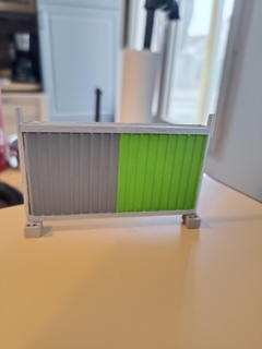 Zaun Gebäude Seite Arbeit Barriere Baustelle Schließung funktioniert Barrieren Verkehr Handlung 3d print model - Mito3D
