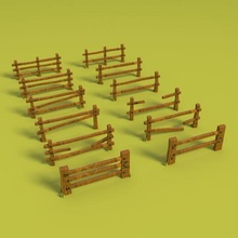 fence pack 3d print model - Mito3D