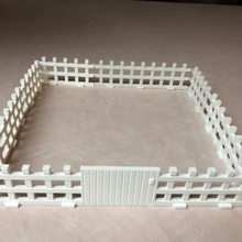 fence architecture jwizard christmas collection trains train accessories 3d print model - Mito3D