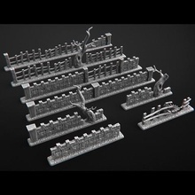 clôtures du terrain de la fantaisie jeu miniature dessus table plateau 3d print model - Mito3D