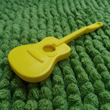 fender guitare folk gadget anneau porte-clés 3d d'impression la mode 3d print model - Mito3D
