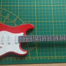 parafango stratocaster mini chitarra modello elettrico musica 3d print model - Mito3D