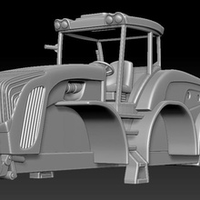 fendt trisix çeşitli kent tarım çiftlik claas traktör 3d print model - Mito3D