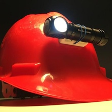 fenix hm61r headlamp mount gadget helmet work lamp rubber 3d print model - Mito3D