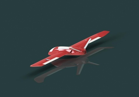 fenni fpv plane avion drone uav 3d print model - Mito3D