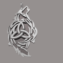 fenrir vol2 jóias amuleto vida estilo de kylon pingente pendente suspensão pulseira escandinavos o mito mitologia eslava viking lobo 3d print model - Mito3D