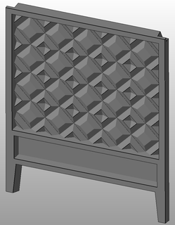 fense po-13 fence ussr ussr-architecture 3d print model - Mito3D