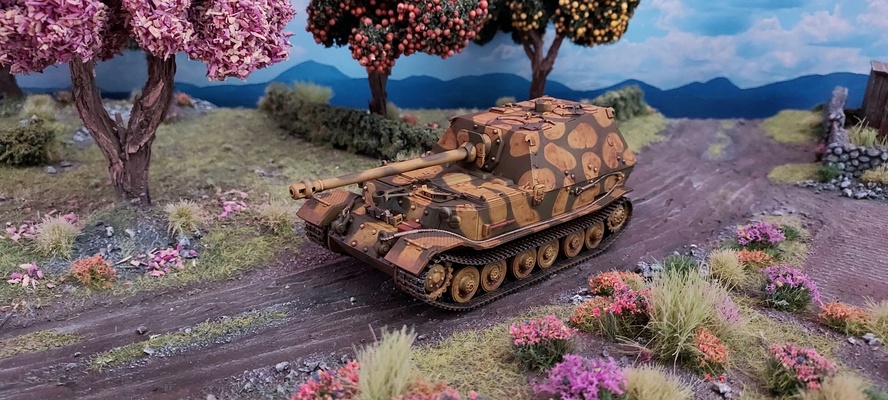 ferdinando elefante 1 56 gioco tedesco durante seconda guerra mondiale bullone azione serbatoio wehrmacht 28mm panzer kursk arverni miniature 3d print model - Mito3D