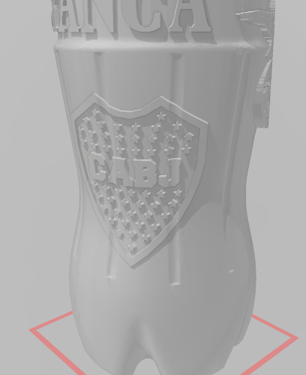 fernetero bicchiere 1000ml 1 litro fernet birra spina 3D print model - Mito3D