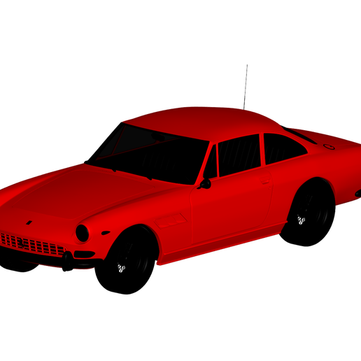Ferrari 330 gt 3D print model - Mito3D