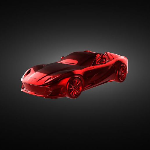 ferrari 812 gts 3D print model - Mito3D