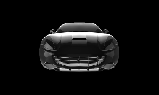 ferrari california auto car cars 3d print model - Mito3D