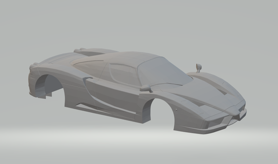 ferrari enzo slotcar car diecast hotwheels race h0 3d print model - Mito3D