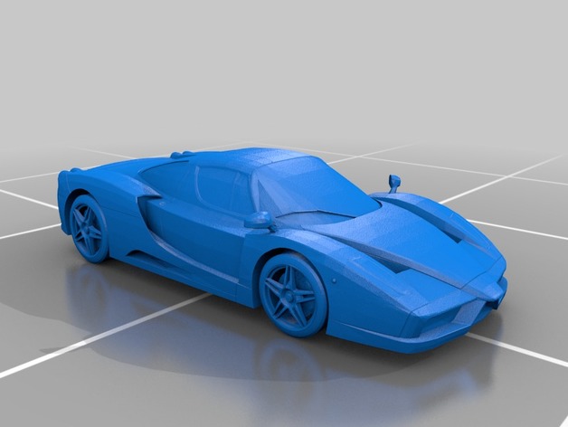 Ferrari enzo voitures réglage détail 3D print model - Mito3D