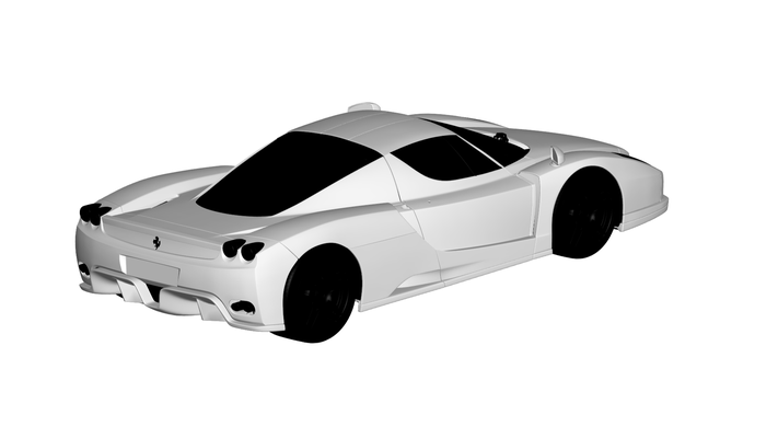 ferrari enzo jeu voiture auto véhicule transport rc ar vr prêt augmenté réalité virtuel car3d 3d print model - Mito3D