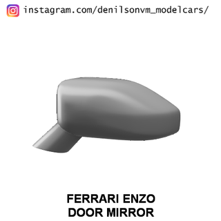 Ferrari Enzo porta espelho 1 24 25 retrovisor 3d print model - Mito3D
