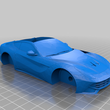 Ferrari f12 Duplo oyuncak oyun 3d print model - Mito3D