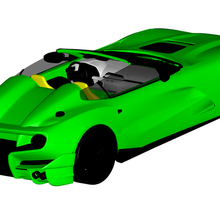 ferrari f1 coche turismo 2014 3d print model - Mito3D