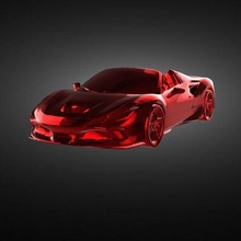Ferrari f8 Spinne 2020 3d print model - Mito3D