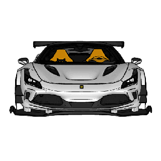 Ferrari f8 takdir süper araba Oto arabalar motor sporları SUV 39 lar trafik polis geçitler ralli Sedanlar ayarlama derbi yarışlar prototip 3d print model - Mito3D