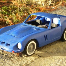 ferrari 250 gto varios de juguete coche 3d print model - Mito3D
