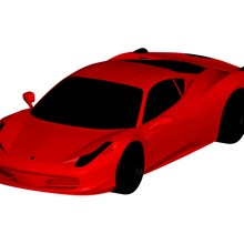 Ferrari Italien 3d print model - Mito3D